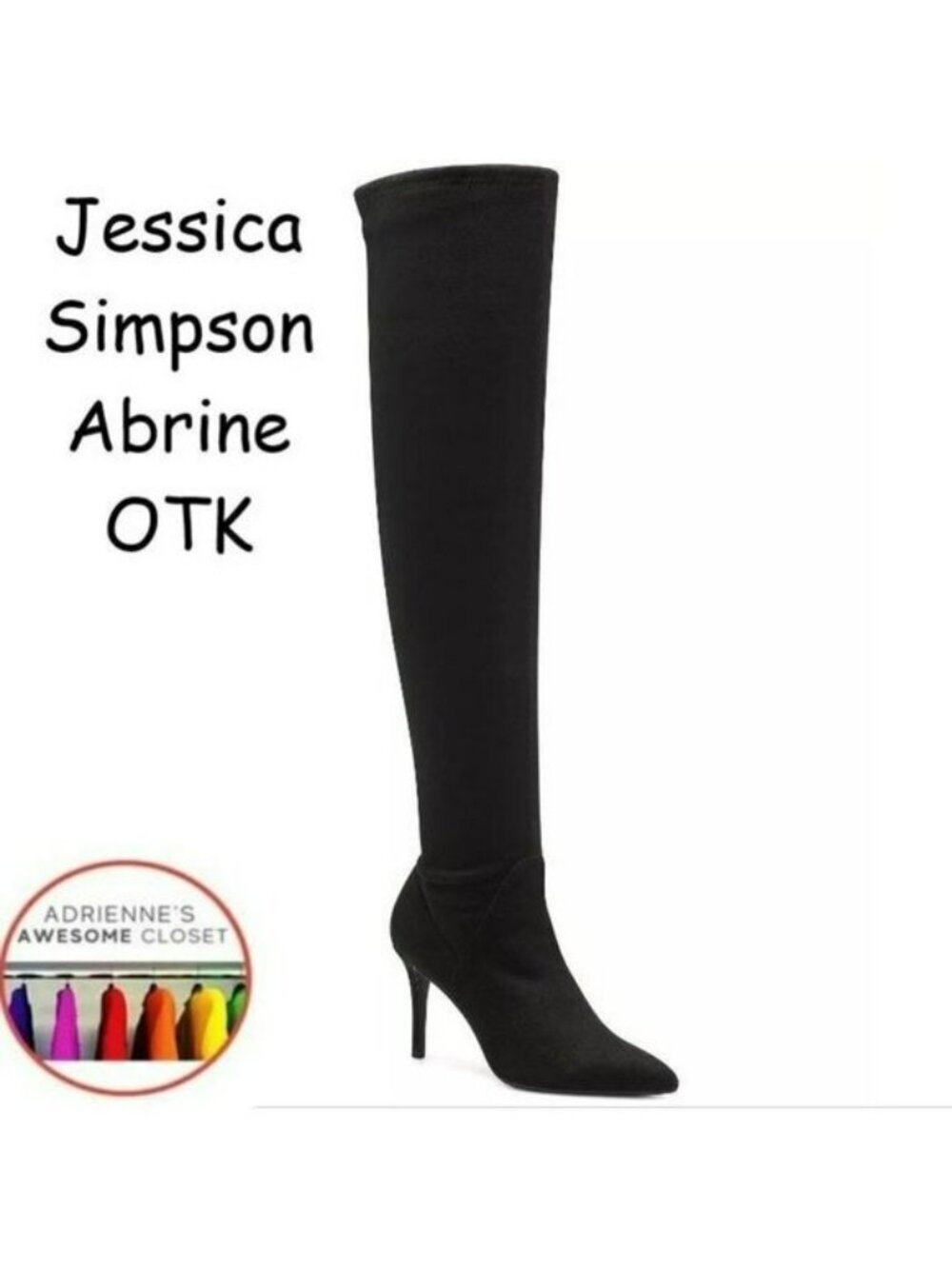 JESSICA SIMPSON Women's Abrine Over-The-Knee Boots, Sz 8.5, NIB